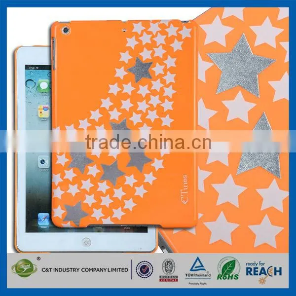 C&T Ctunes Stars gold foil pattern hard case for apple iphone 5