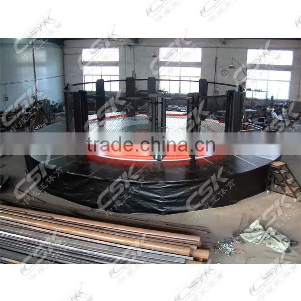 Octagon fighting MMA Cage