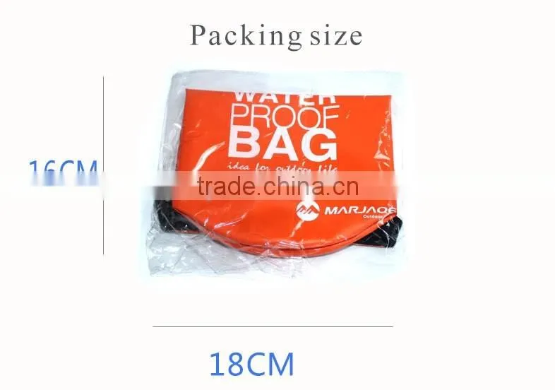 2016 New 250D PVC 2L Ocean Pack Swimming Beach Dry Bag Sports Waterproof Bag