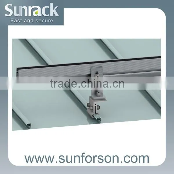 steel roof solar panel mounting bracket aluminum mount racks