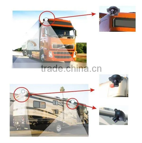 9-inch Rear View System with built-in dvr monitor for car