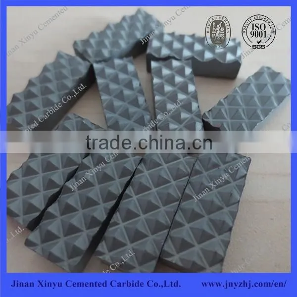 tungsten carbide gripper jaw insert for chuck jaw