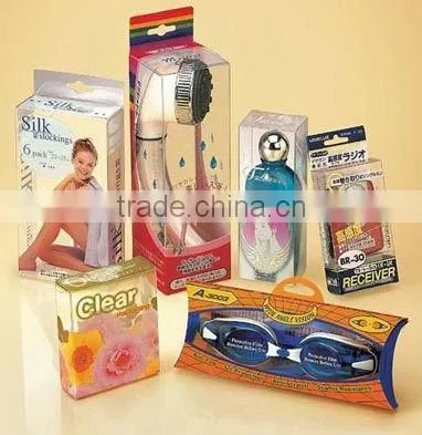 Plastic PP PVC PET Packing Box
