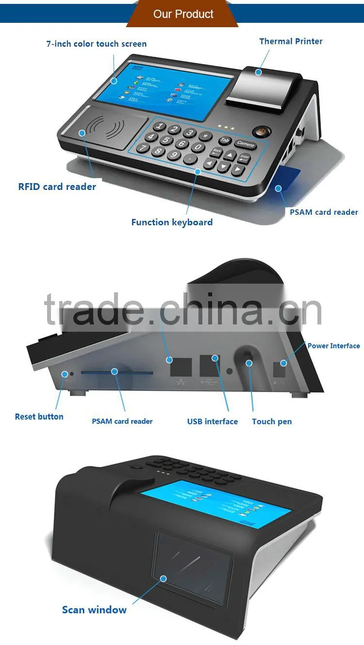 Android Tablet POS with Thermal Printer