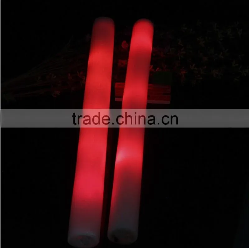 custom led blinkin light glow foam party stick