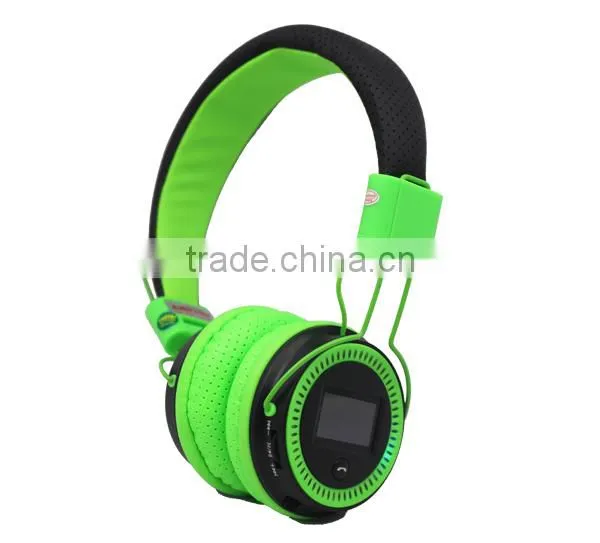 cheap wireless headphones bluetooth headphones with microphone TF card Support FM Radio