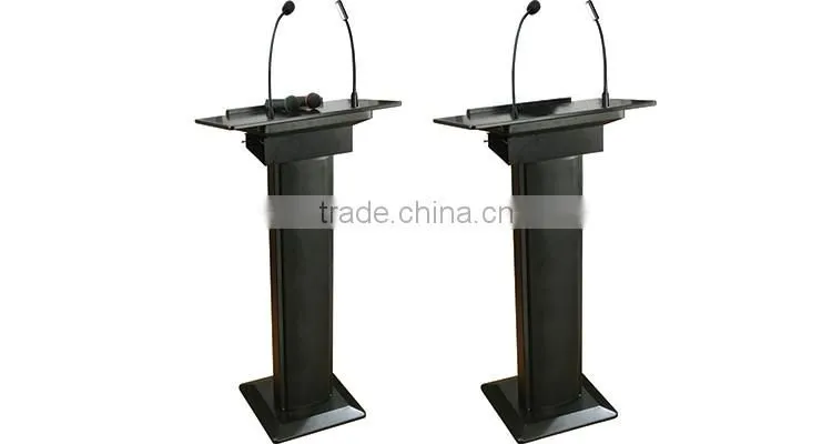 ITC T-6236B Cheap church podium lectern with wireless microphone