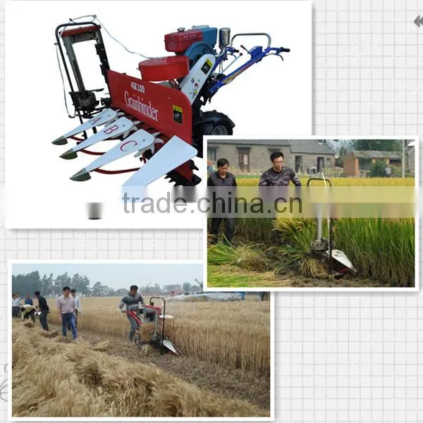 Mini Tractor Wheat Reaper Binder Machine