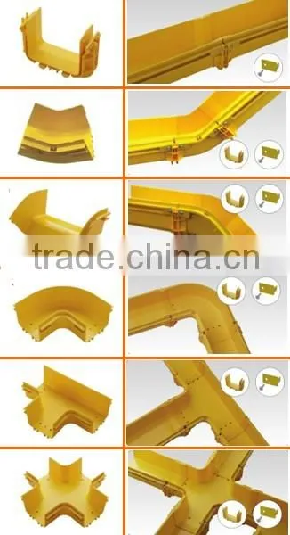 SGS certificated colored pvc cable trunking