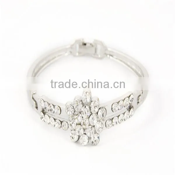 New Design Resin Beads Gold Plated Bangles