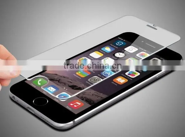2015 popular items anti broken anti shock tempered glass screen guard protector for Iphone 6