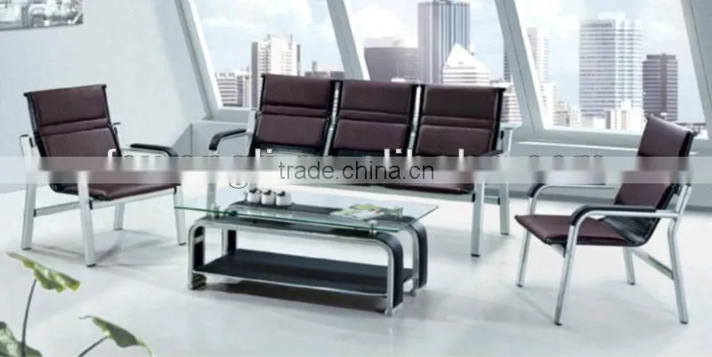 Metal Chrome Frame Waiting Room Safa (TZ-B17)
