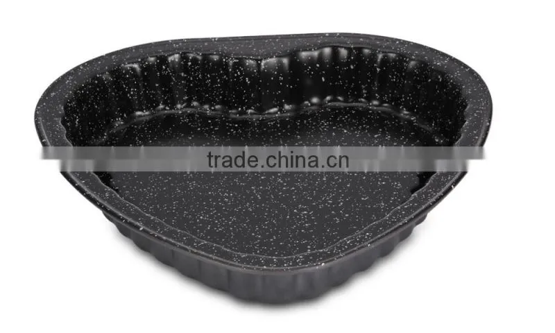 marble heart-shaped new premium cake maker pan Bakeware