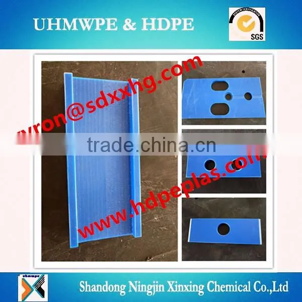 Machining CNC customersize made UHMWPE plastic parts