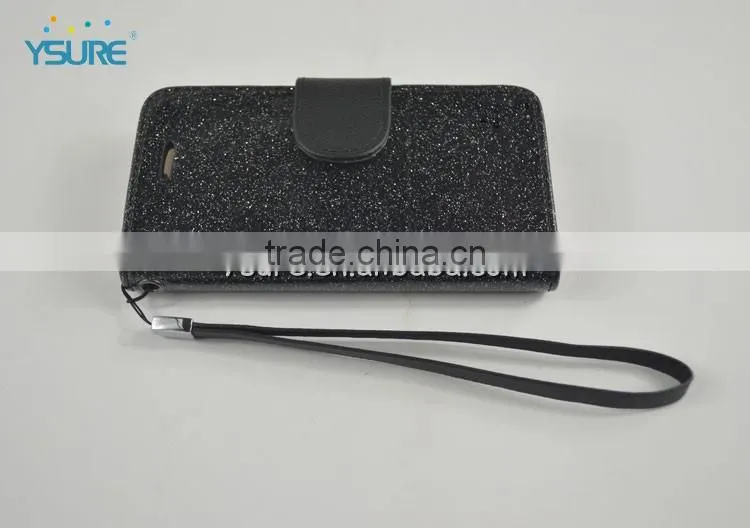 Black Shining 3D Mobile phone case for ZTE blade g with wristlet