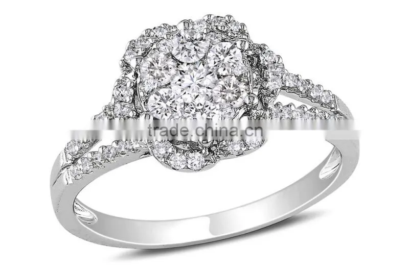 Fashion jewelry big rings, crown wedding rings jewelry