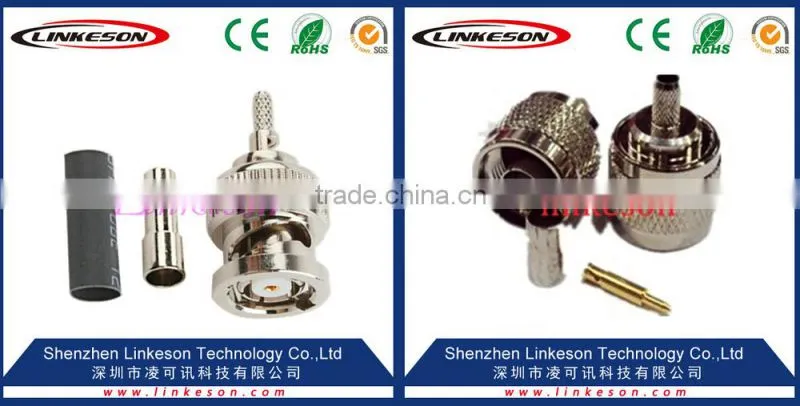 BNC type male camera RF connector