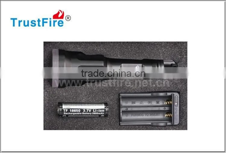 Trustfire classical led diving flashlight high power led torch 100M IPX8 TrustFire DF006 waterproof flashlights