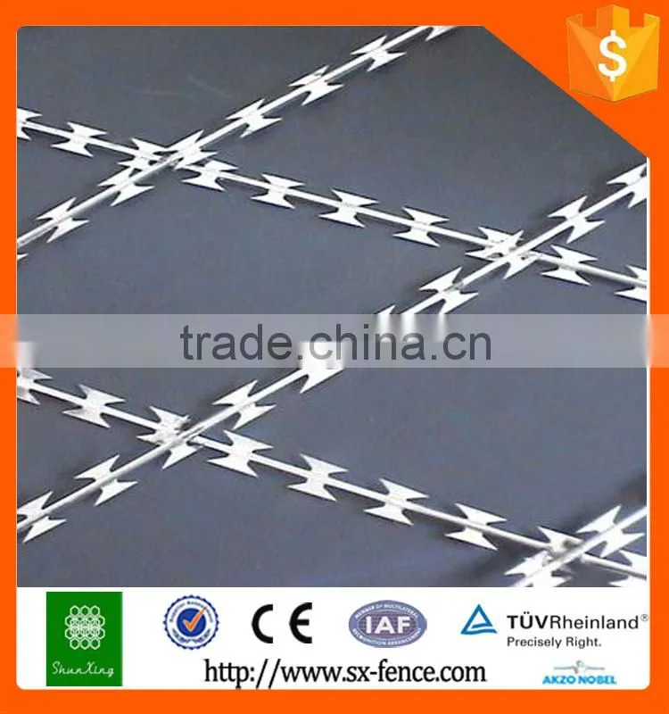 Antique Barbed Wire for sale/Metal Razor Barbed/concertina razor barbed wire with pallet