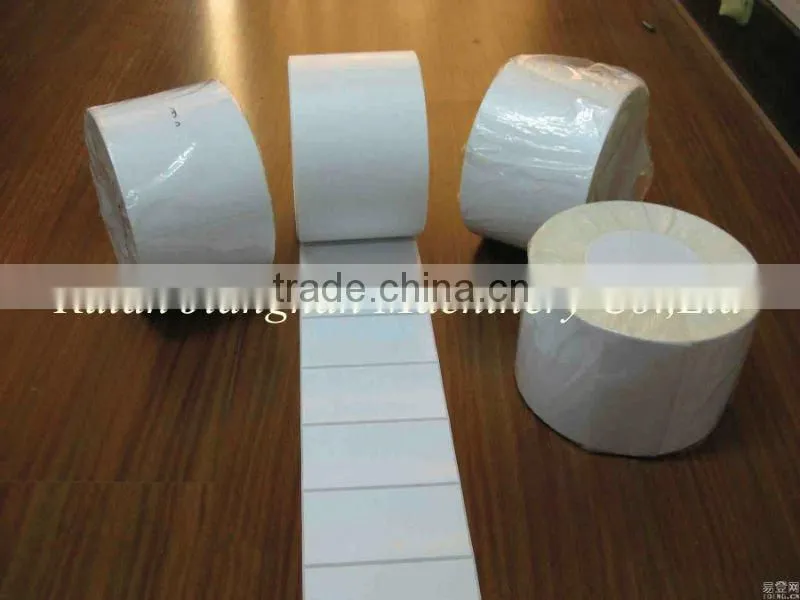Label paper coating machine