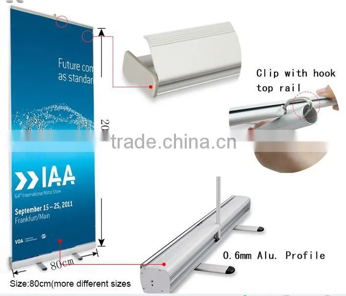 promotion custom trading show roll up banner stand