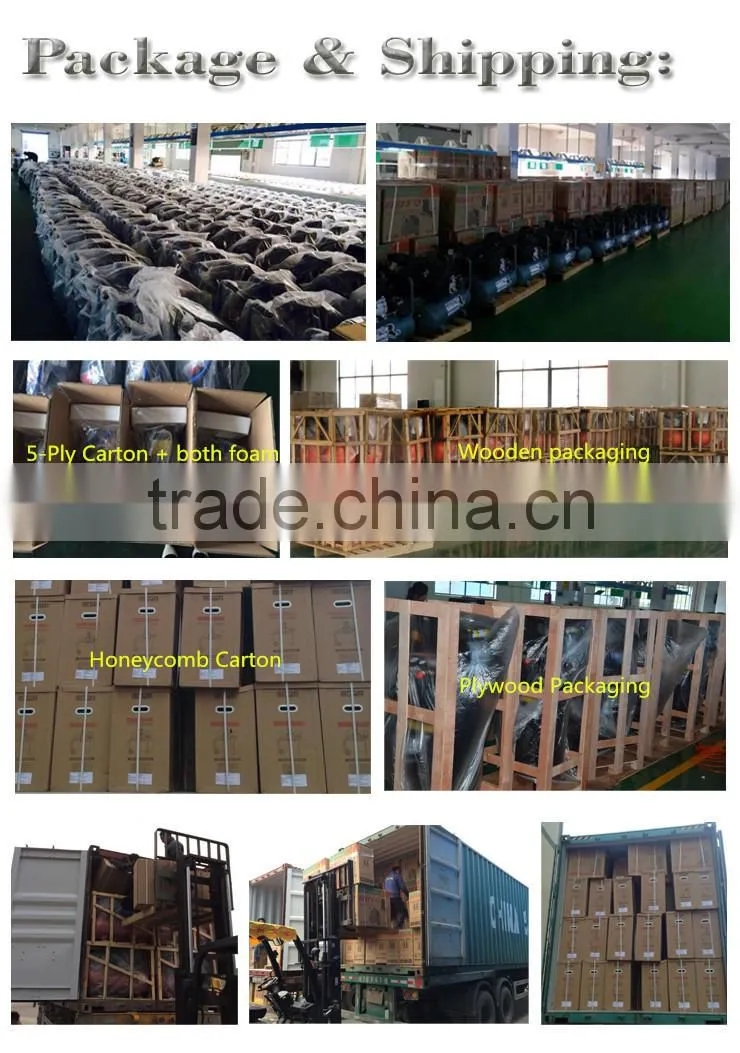 1HP Rich experience chinese factory portable directly driven piston air compressor