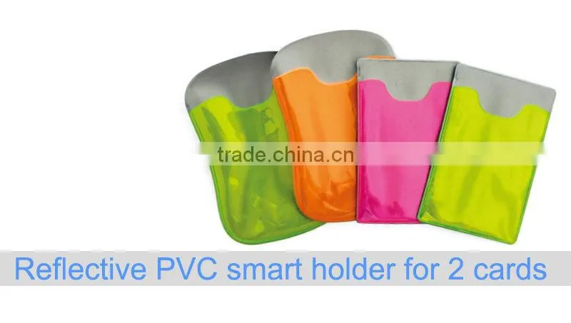 Sticky cellphone card poket Touch U mobile phone stand with silk print logo