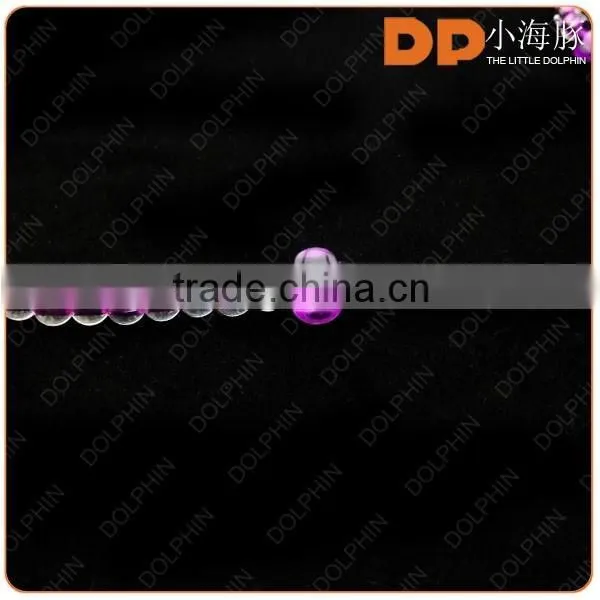 Fashion design selling bead eearphones necklace headphone with mic for woman gift
