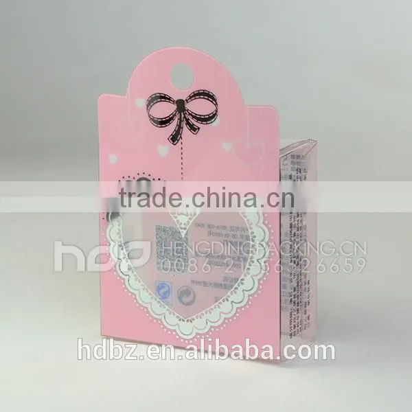2014 folding luxury transparent pvc gift box
