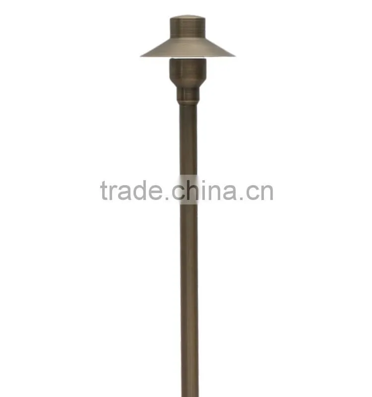 brass led outdoor light garden lights