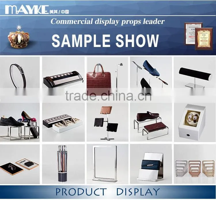 Accept customized wooden watch display showcase