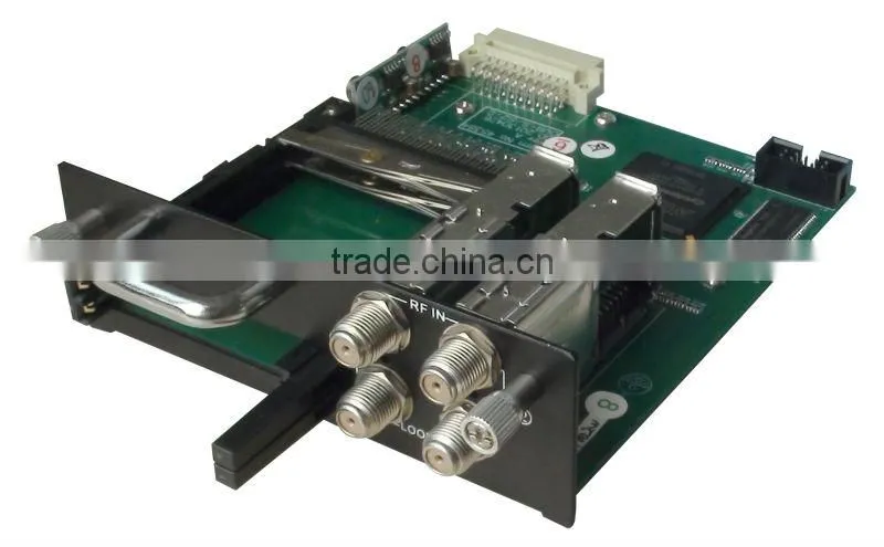 DVB-S2 to DVB-T modulator
