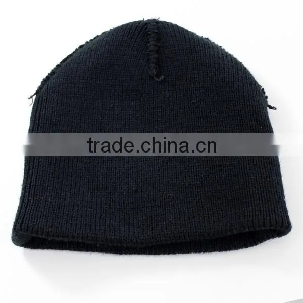 fashion winter beanie hat/men winter beanie custom