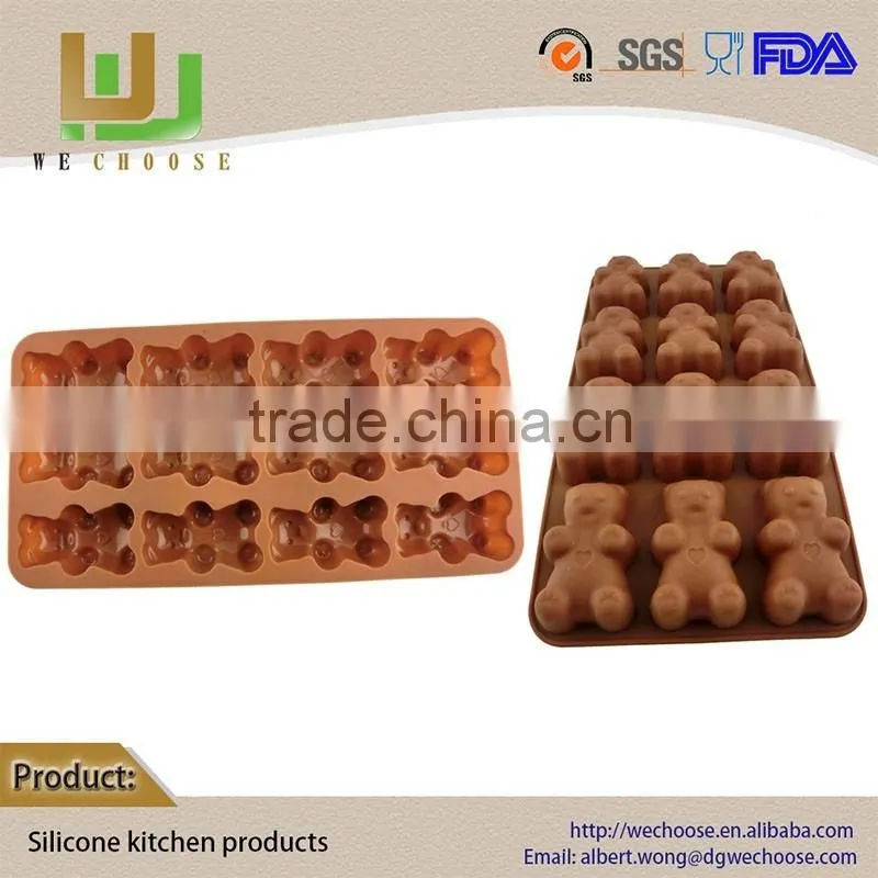 Eco-Friendly silicon cake mold Hot Selling silicone cupcake mold holder