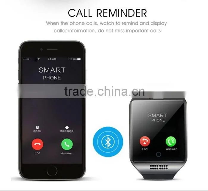 New item Curved screen bend screen SIM card slot camera NFC Q18 smart watch