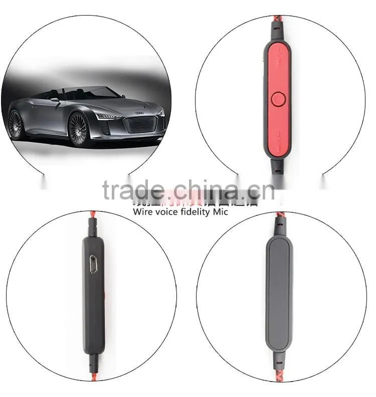2016 New Arrival Carton Sport super bass stereo bluetooth Earphone earbud