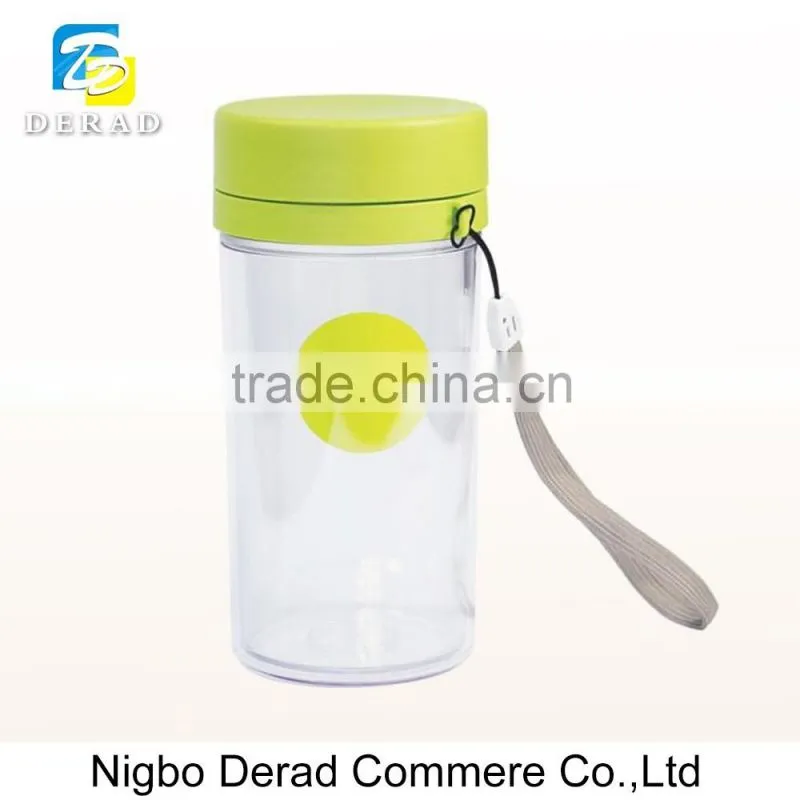 Easy to Carry Transparent ECO Style Portable Tea Cups