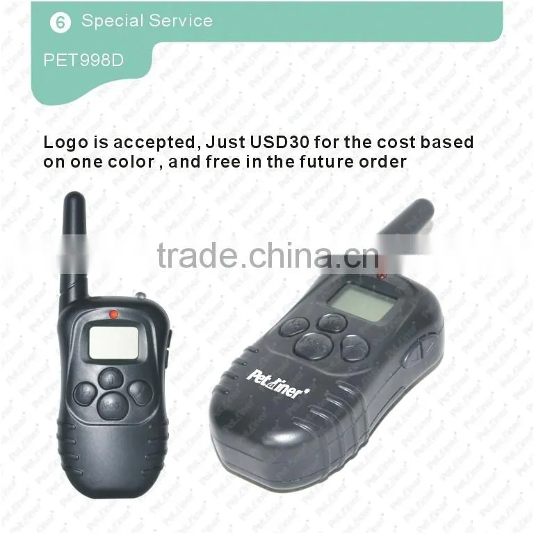 LCD Display and Remote Control E-collar for Dogs