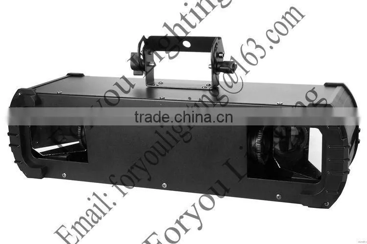 China supplier manufacture factory price 2*10w white leds show disco scanner effect light