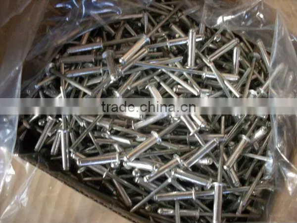 ALUMINIUM BLIND RIVET WITH STEEL MANDREL