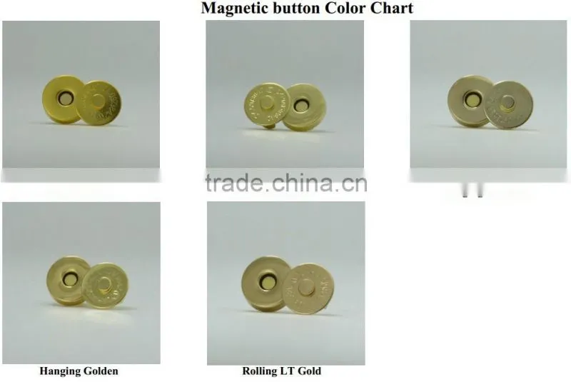 prompt delivery clothes accessory washable hidden PVC magnet from china supplier