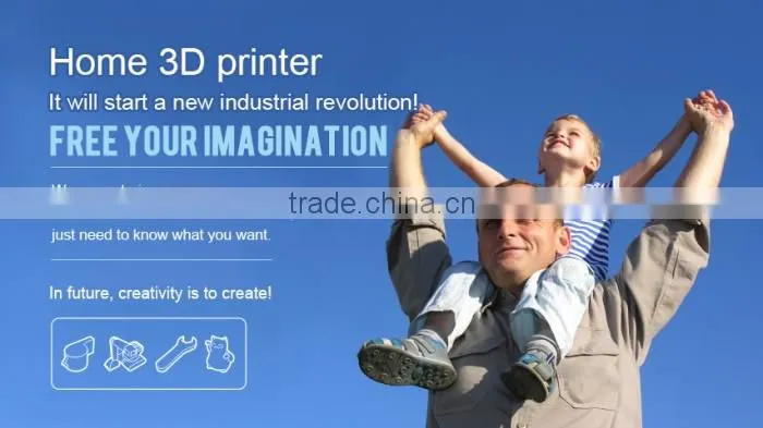 WER D100 WiFi Mini Office Smart Home Desktop 3D Printer