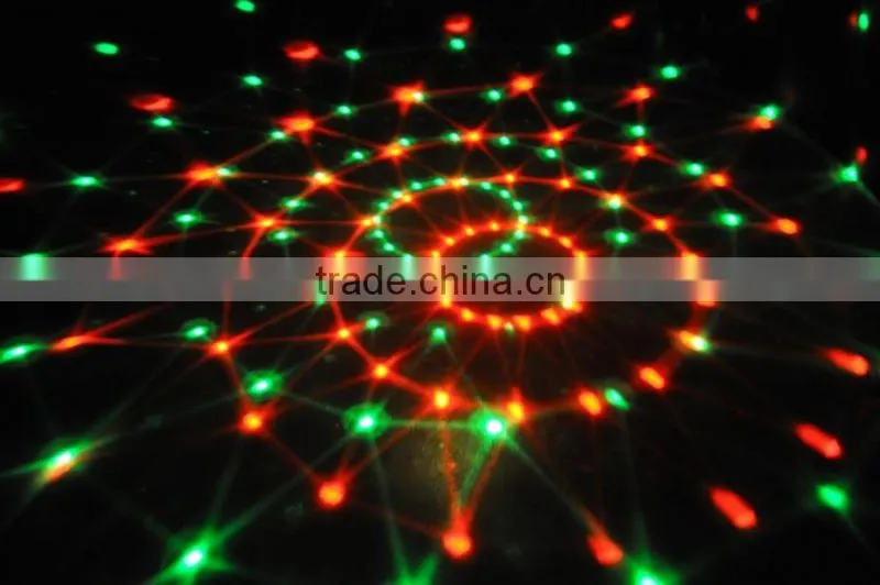 6pcs*1W RGBYWV LCD DMX Crystal ball magic led light