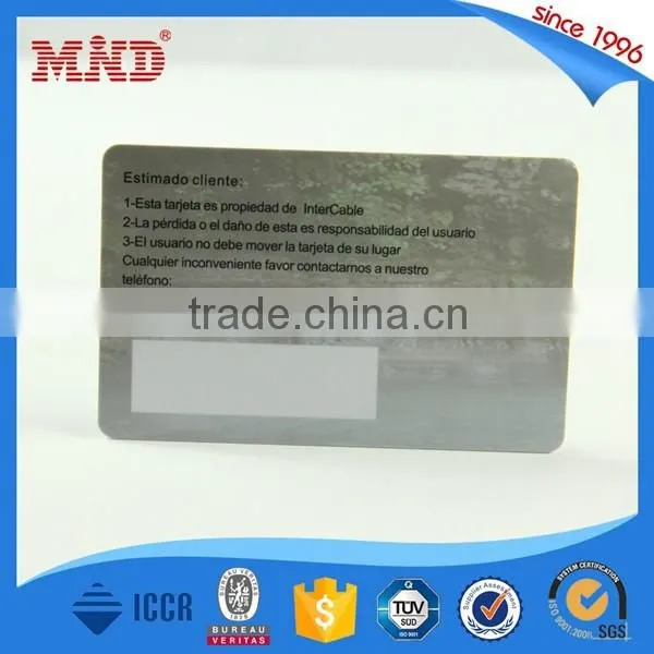 MDCL272 Hologram card/Silkscreen printing card/ id card