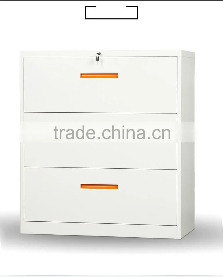 2016 Longli Office Cabinet White Lateral File Cabinet