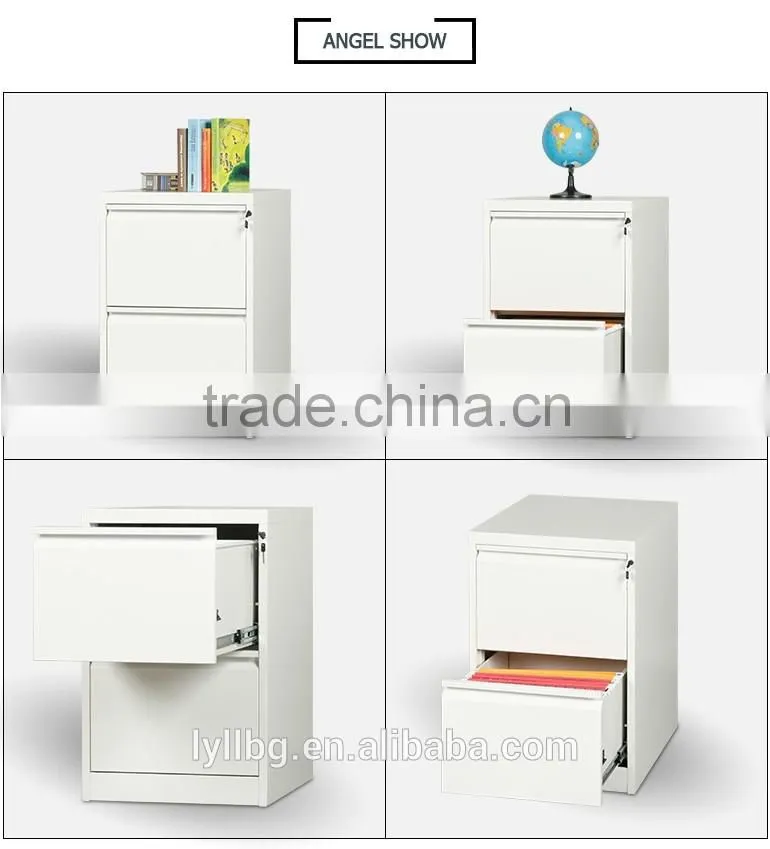 Professional supply customized office godrej cupboard 2 drawers metal filing drawe