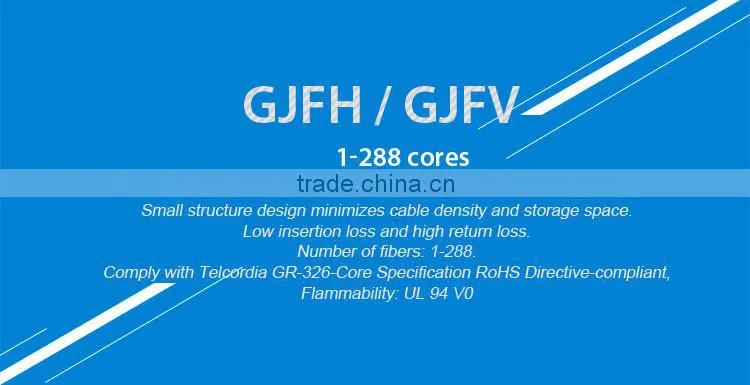 Fast Delivery Good Anti-Interference Gjfv Indoor Multi Core Fiber