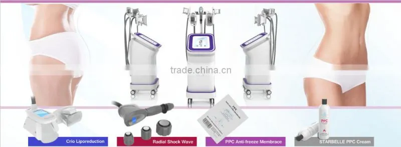 body reshaping shockwave body fat cellulite machine machine with CE - Criowave 2016