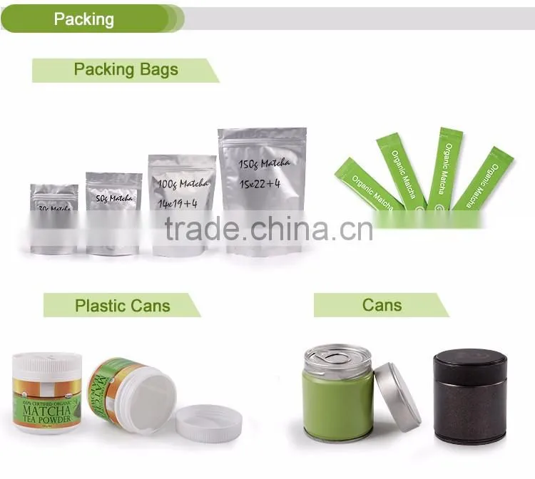 USDA Certified Health Natural Food Color Organic Matcha Green Tea Powder