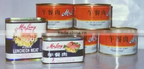Halal canned luncheon meat